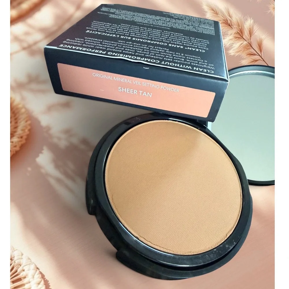 bareMinerals - Original Mineral Veil - Pressed Setting‎ Powder - Sheer Tan *NIB*